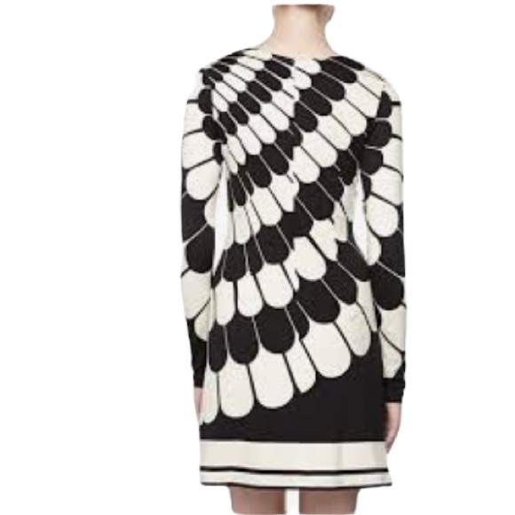 JB by Julie Brown Feather Print Morgan Mod Tunic Dress - S - Picture 11 of 11